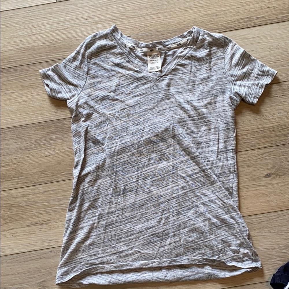Gray shirt